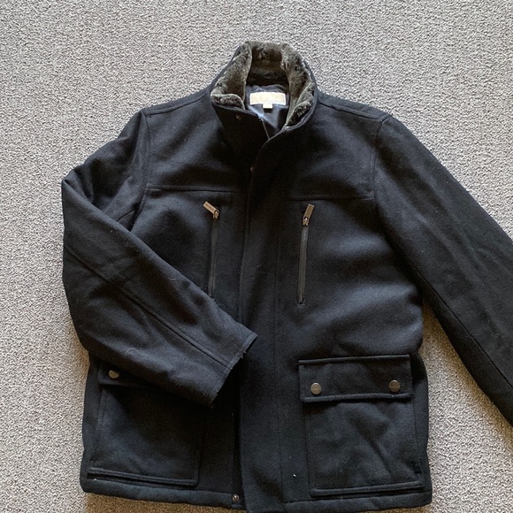 Michael Kors pea coat large mens - Picture 2 of 7